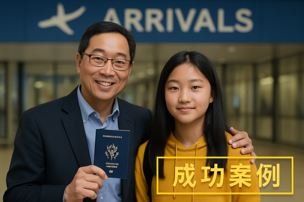 移民签证成功案例!