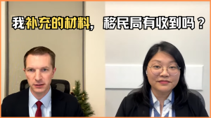 我补充的材料，移民局有收到吗？