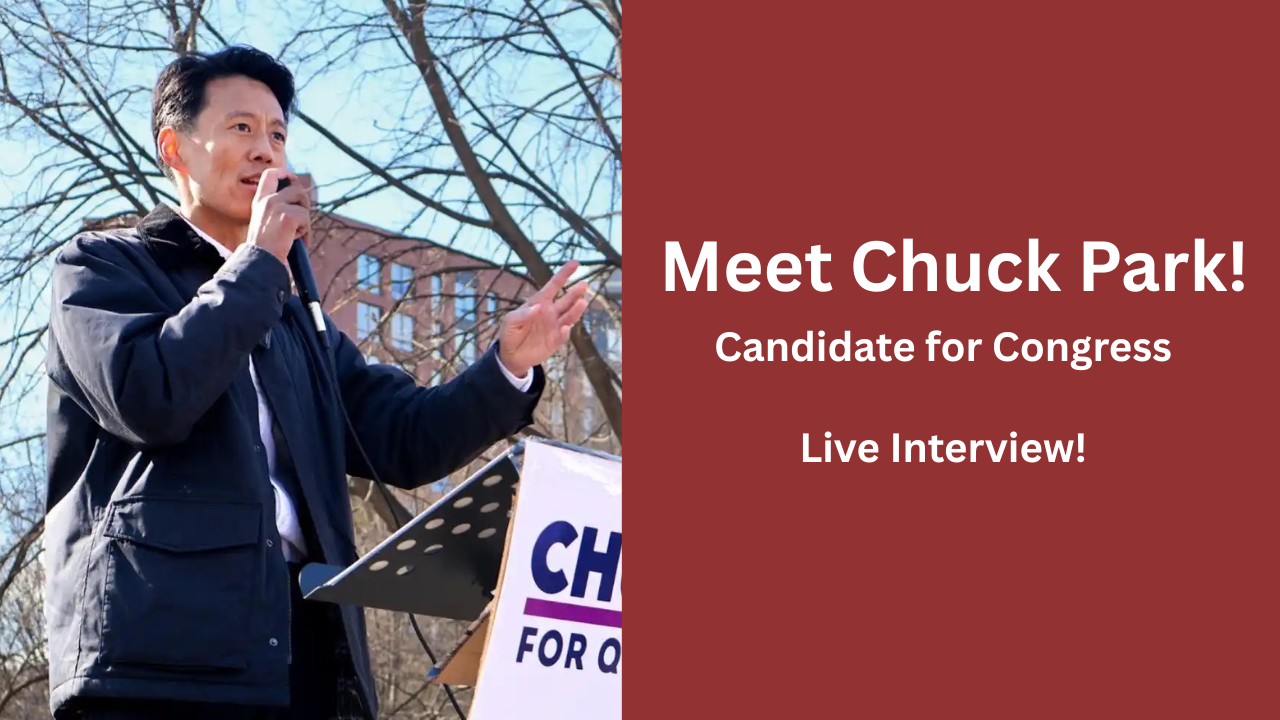 直播采访国会议员候选人 Chuck Park